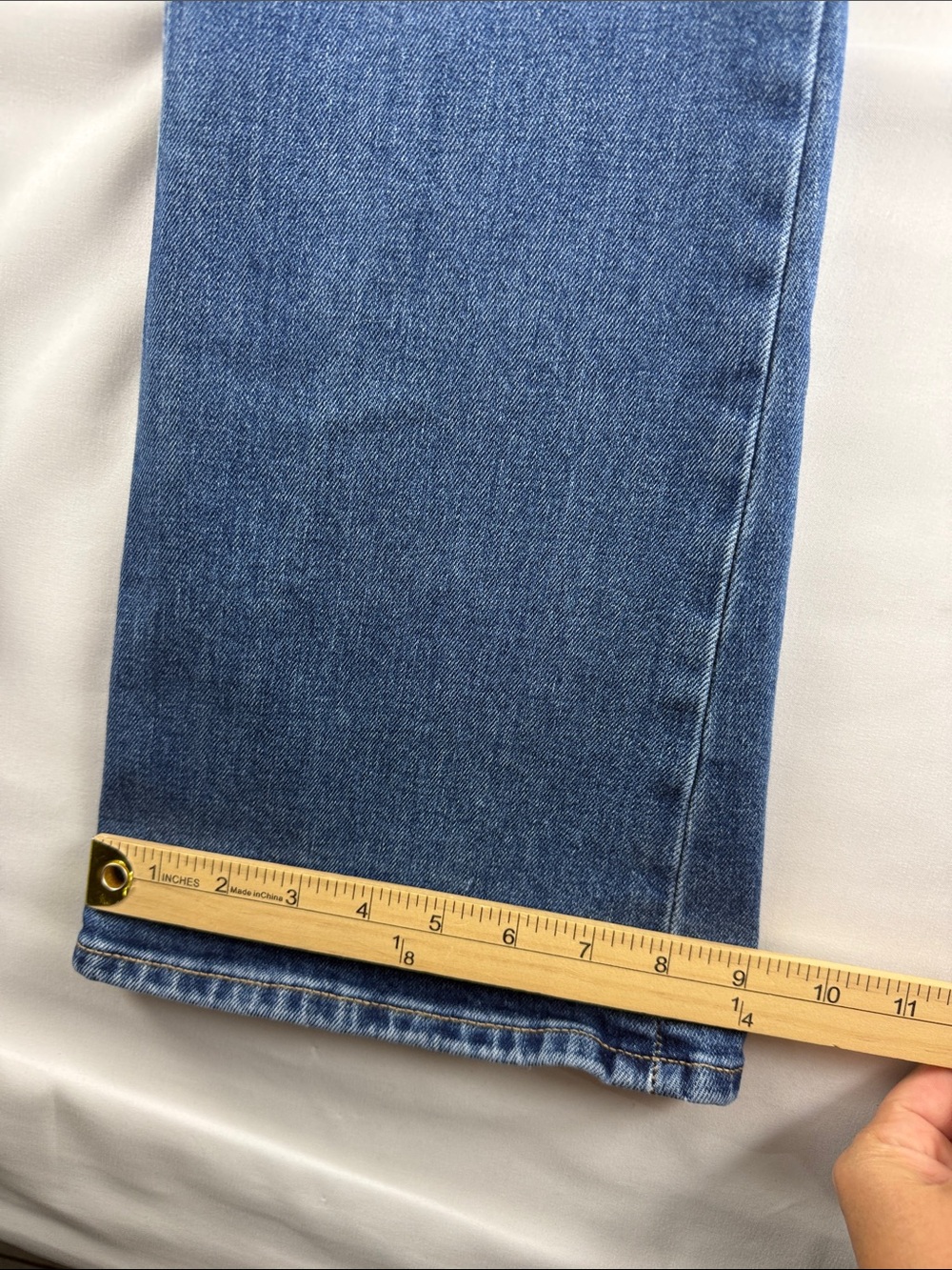 Old Navy Extra High Rise Flare Jeans Women's Size 12 Tall 32" Inseam - Picture 3 of 8
